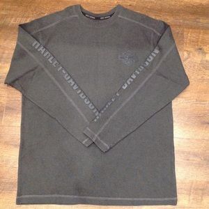 Mens Long Sleeve Harley Davidson Shirt
